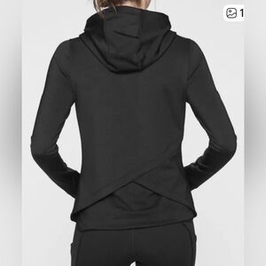 Athleta Boot Camp Hoodie
Space Dye Black